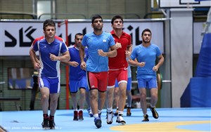 Iran Grec-Roman wrestling training camp 1